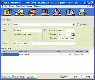 yang di sajikan software akuntansi laporan keuangan terbaik ini