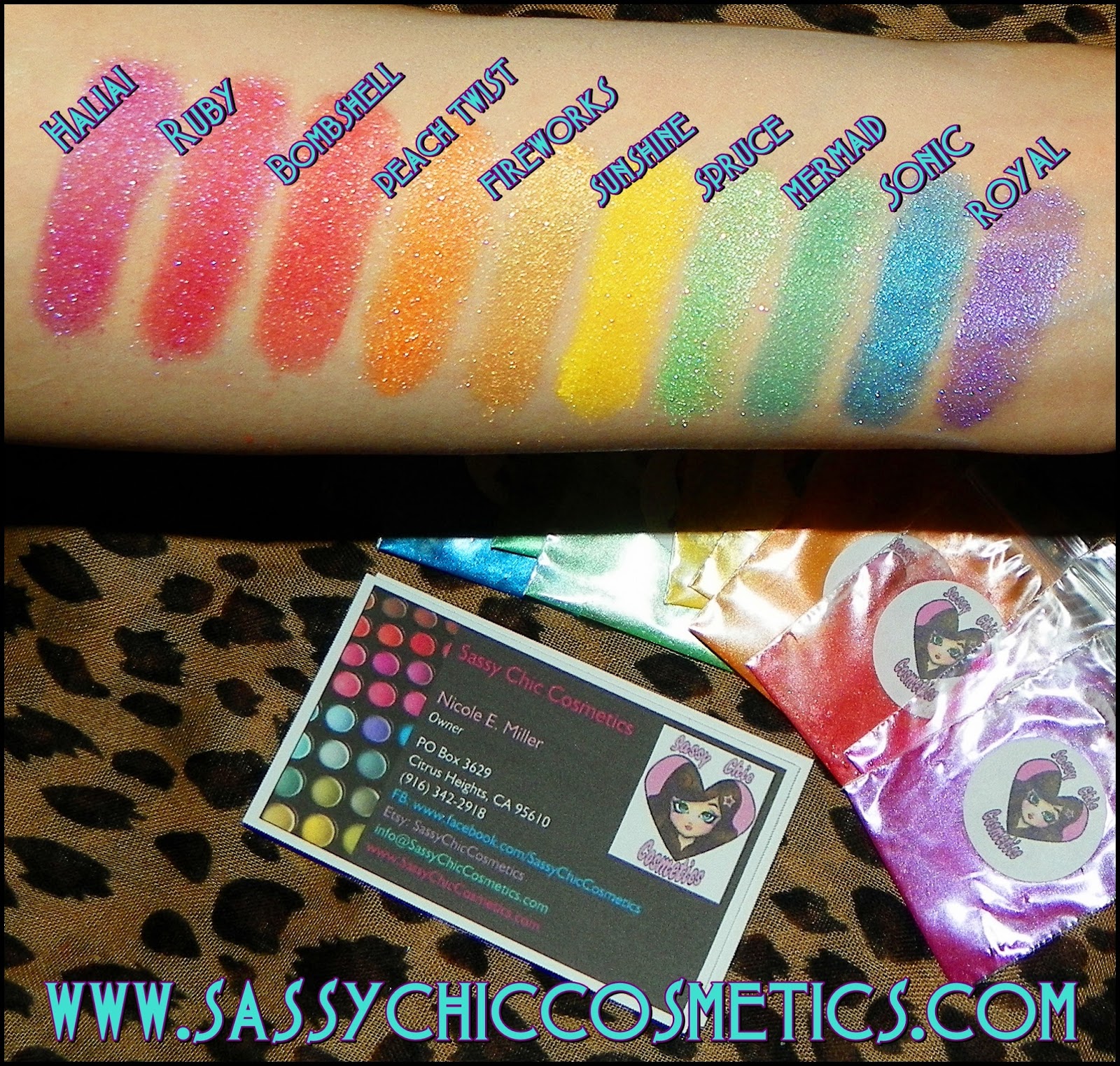 Be Glamorous By Lindsay: Sassy Chic Cosmetics