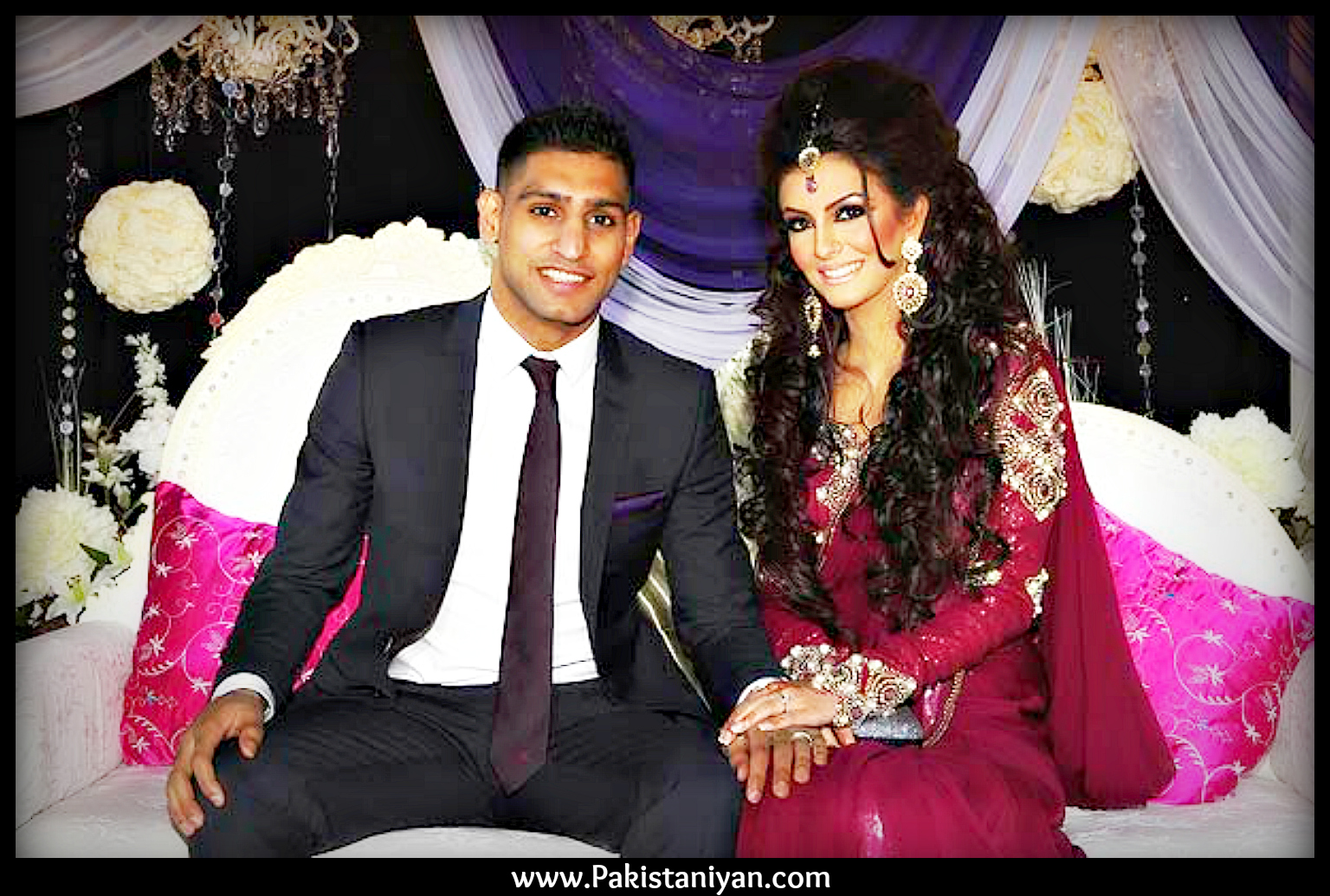 Amir Khan Boxer Wedding