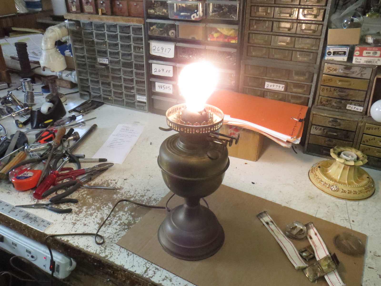 Lamp Parts and Repair Lamp Doctor Converting an Old Duplex Burner