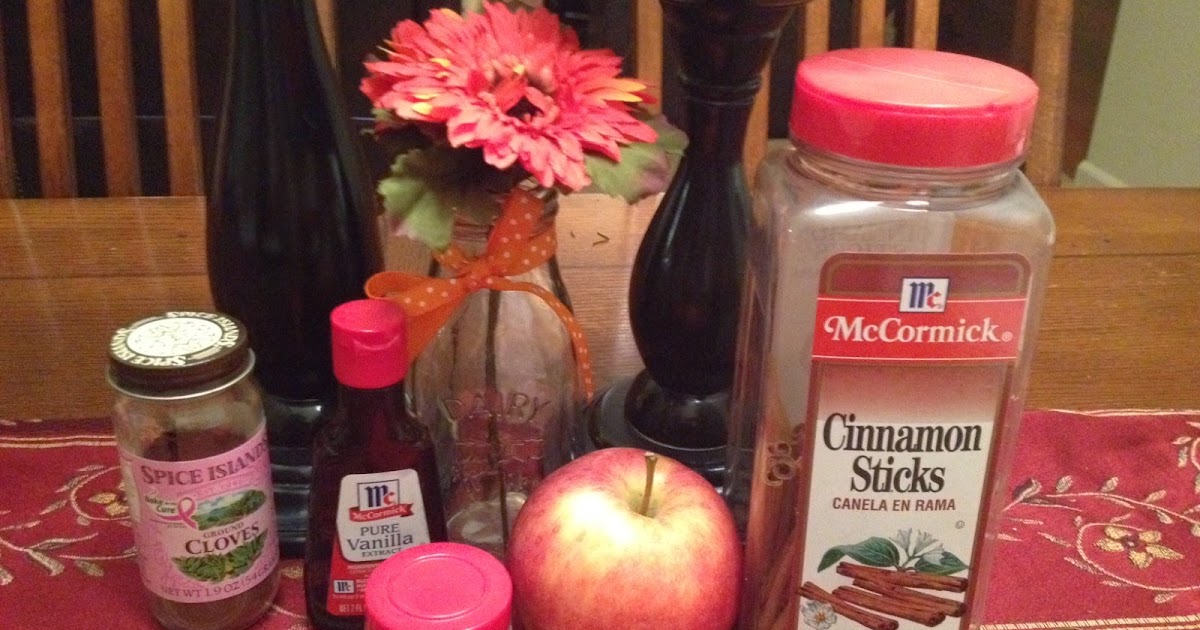 Genny Monchamp AllNatural Cinnamon Apple Home Fragrance