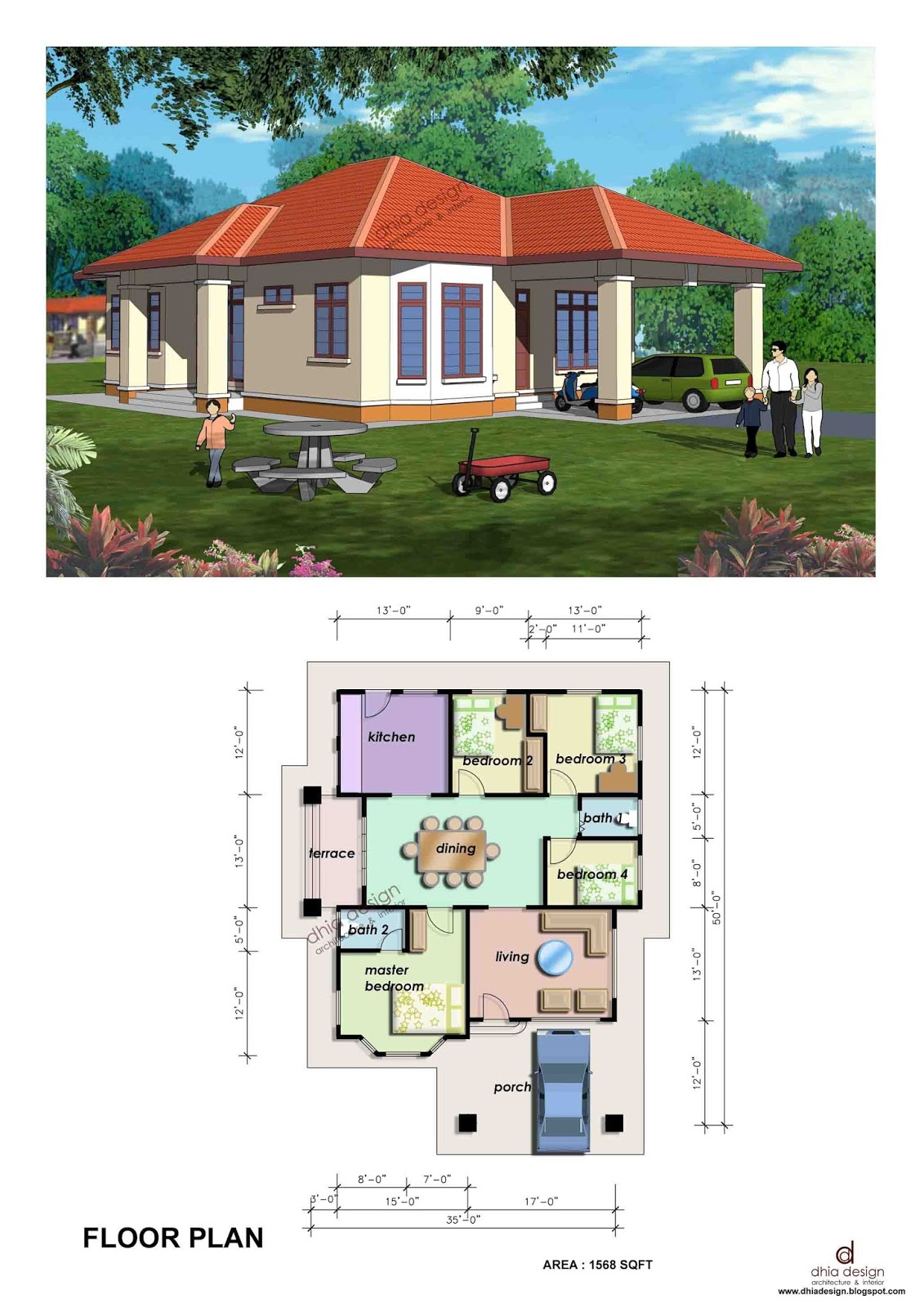 Reka Rumah Anda di Sini: Koleksi Kediaman Rekabentuk Rumah ...