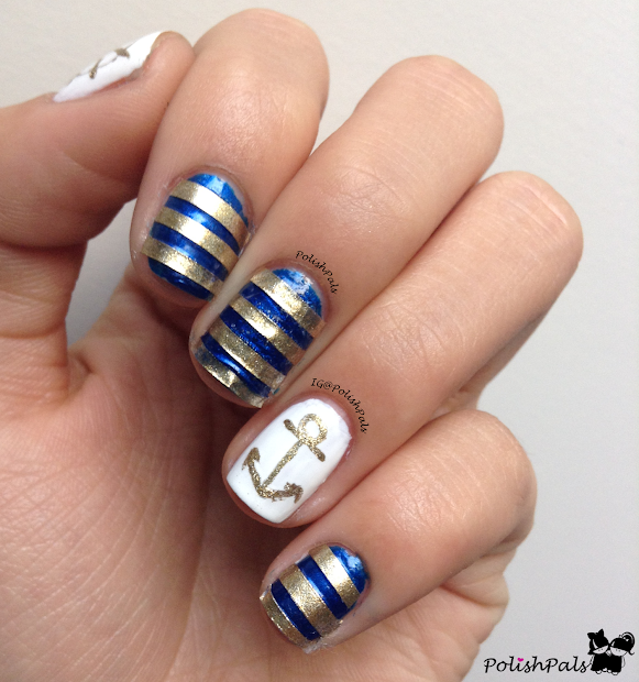 polish pals nautical nails