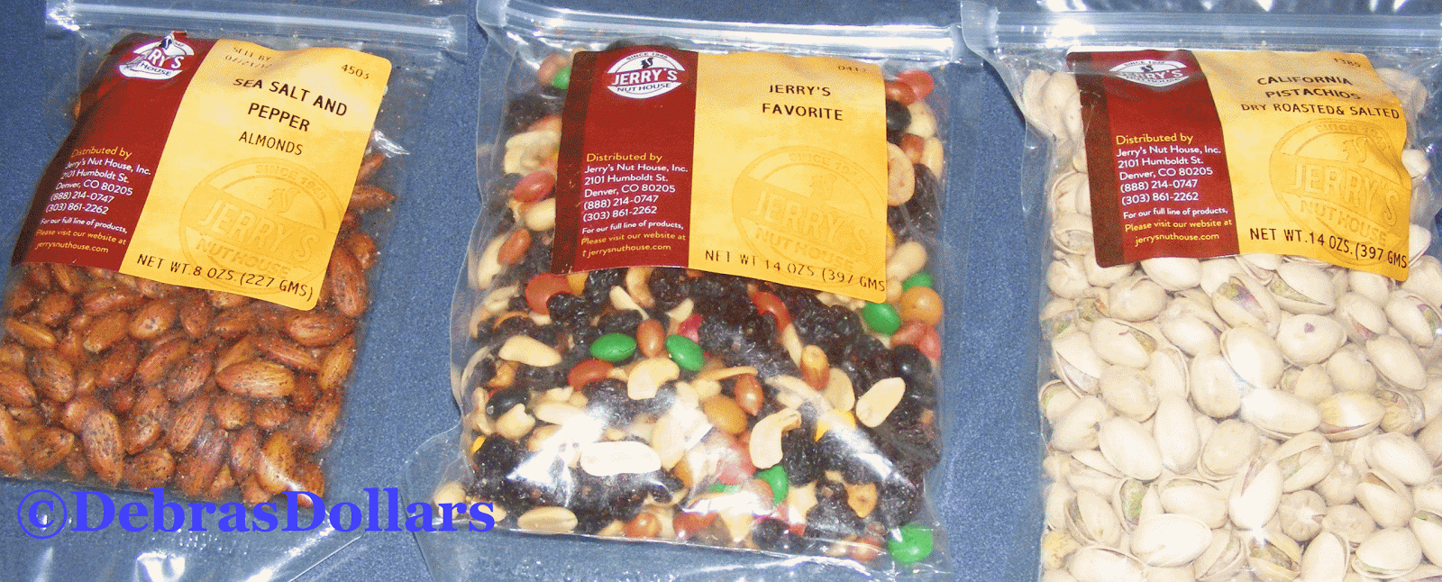 Debras Dollars It Just Makes Cents! Jerry's Nut House Review & Giveaway