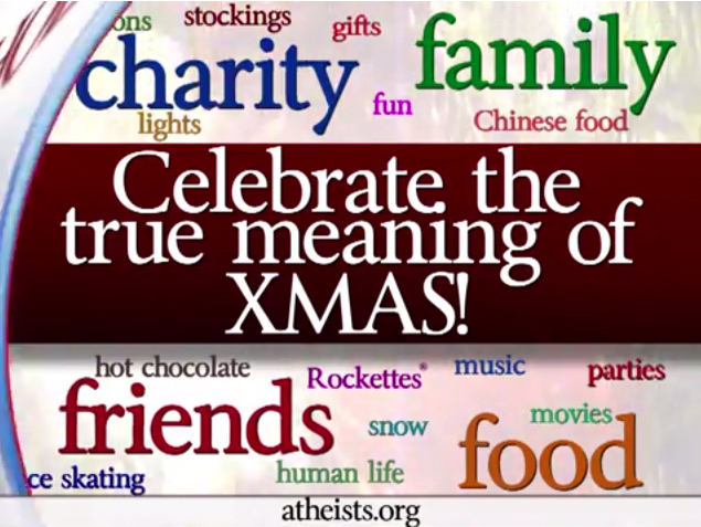that 39 s interesting david silverman doesn 39 t mince words why atheist celebrate christmas