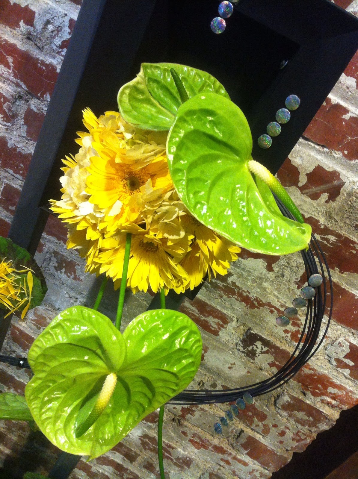 flower classroom 3 Day Advanced Floral Design Class Photos