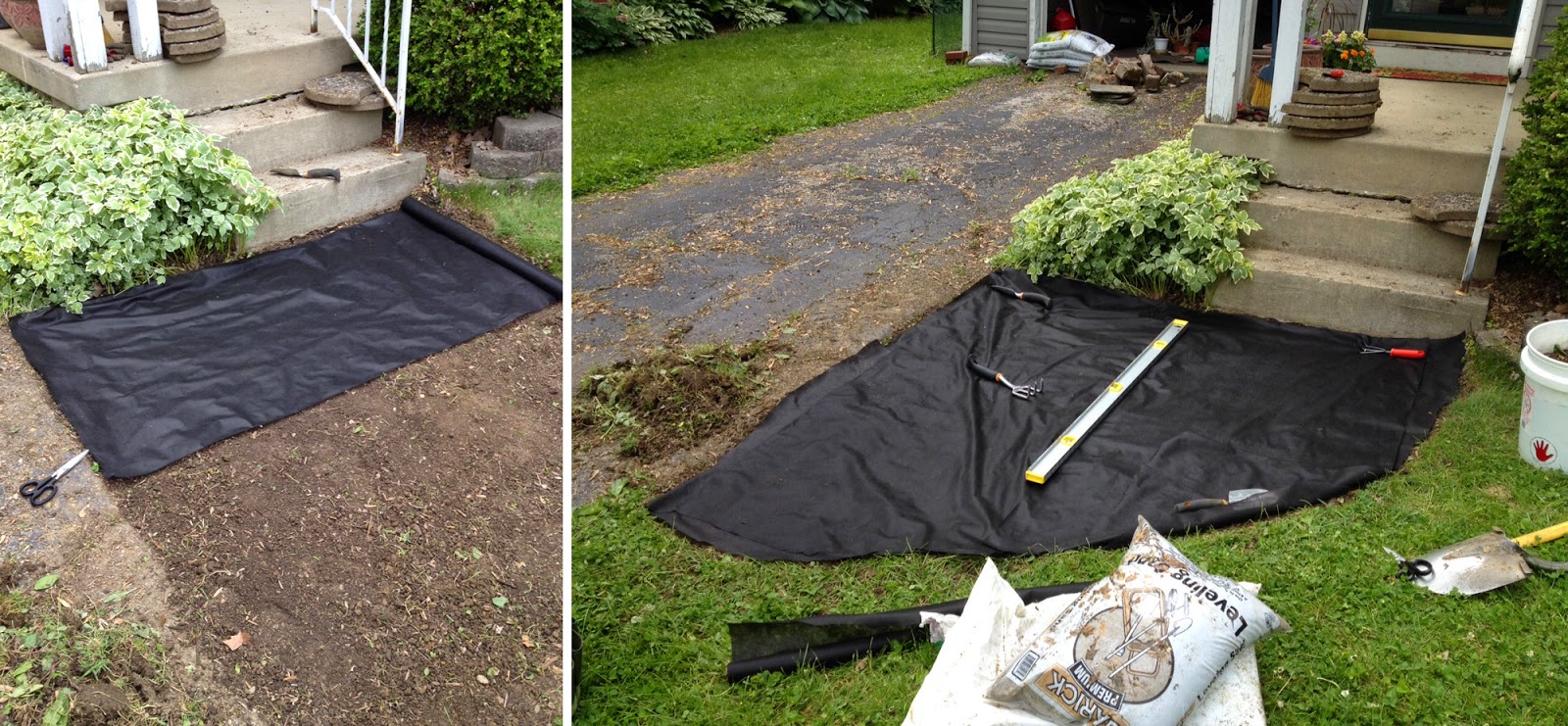 Les Plus Beauxx DIY Paver Stone Path Les Plus Beauxx DIY Paver Stone Path