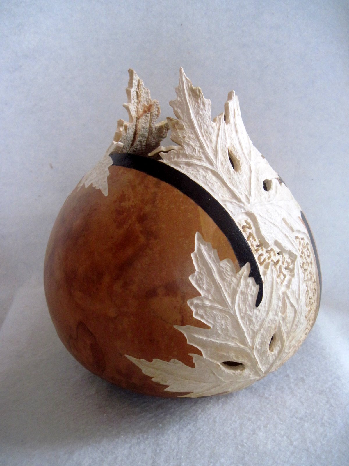 Gourd Lamps by Joanna: Carved Gourds