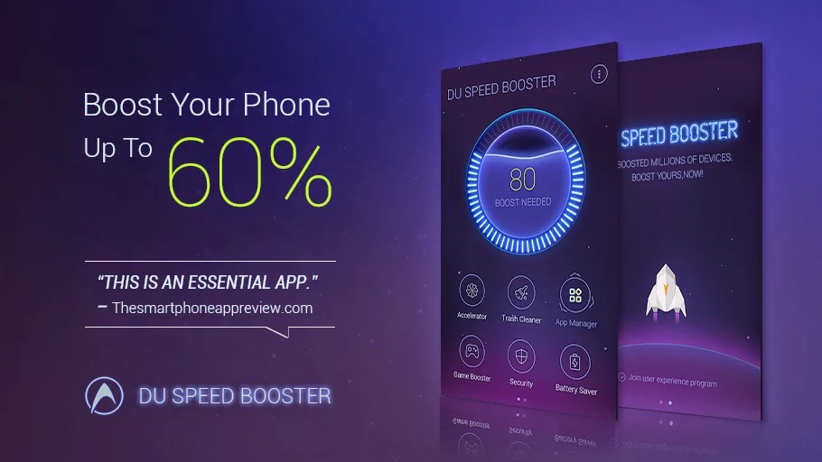 DU Speed Booster v2.1.2 latest version apk file for android