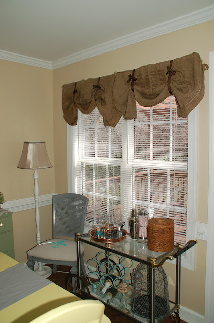 Thrifty Finds And Redesigns Burlap Curtains