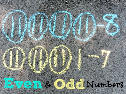 Even and Odd Numbers and a Number Line!