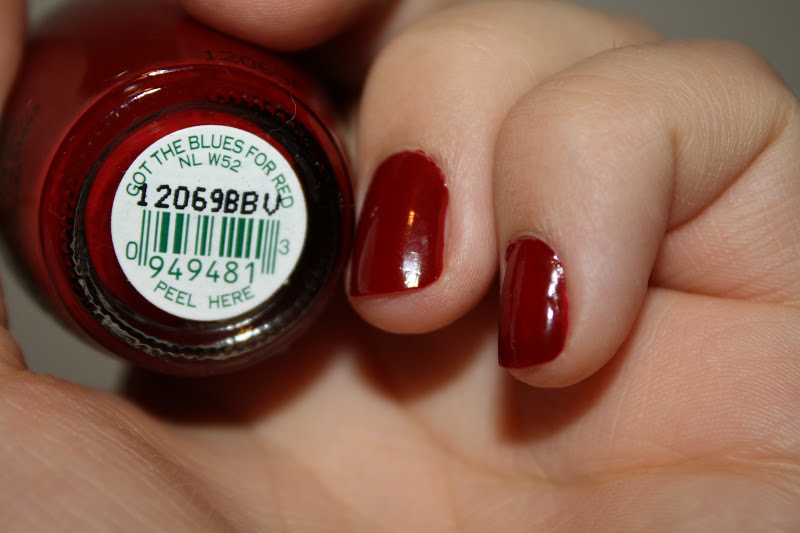head to toe fashion nail polish of the week oxblood trend