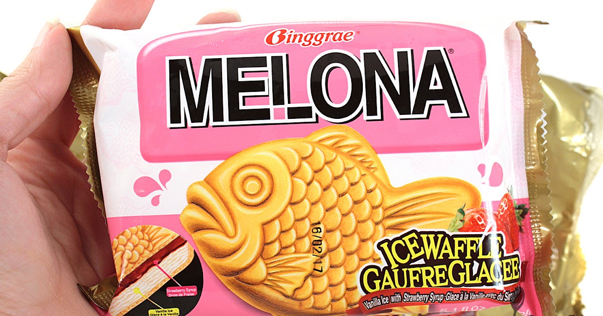 Sometimes Foodie Melona Vanilla Ice Cream with Strawberry Syrup H