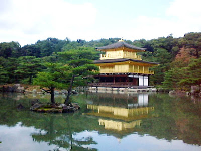 Kinkakuji (Golden Pavilion) di Kyoto