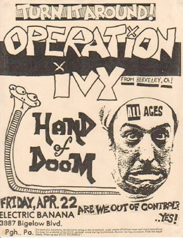 Amazing Punk Flyers & Posters from The 80s ~ vintage everyday