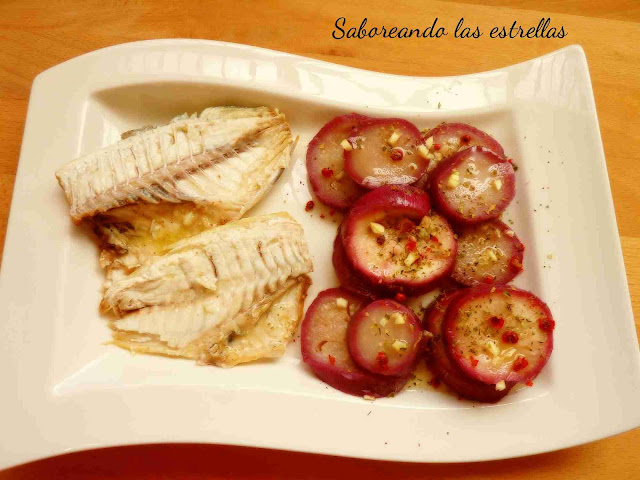 Berenjenas En Escabeche Y Dorada (papillote)
