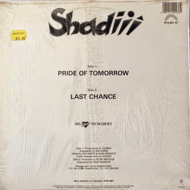 Shadiii Pride Of Tomorrow Last Chance Shadiii Pride Of Tomorrow Last Chance