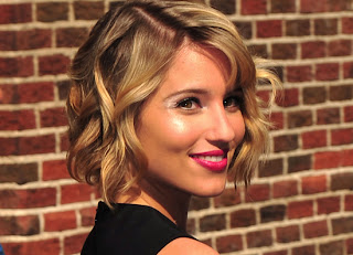 Dianna Agron bob haircut 2012