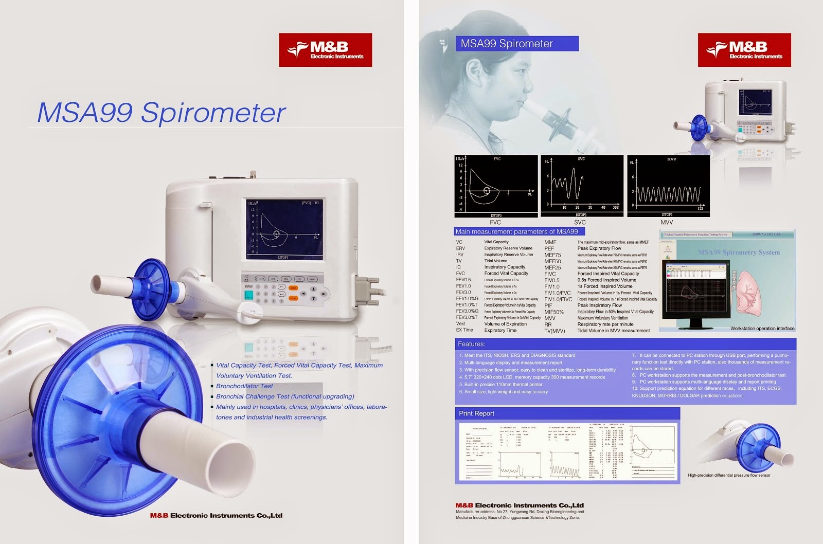 Spirometer MSA99