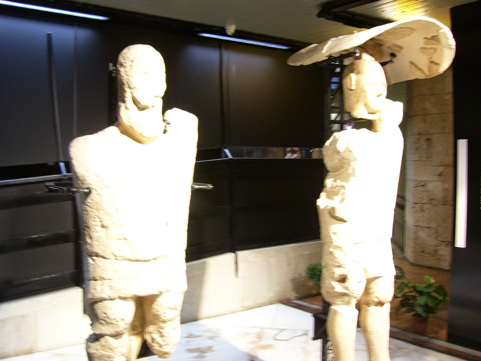 Travelogue Sardinia Italy I Giganti Nuragici di Monte Prama