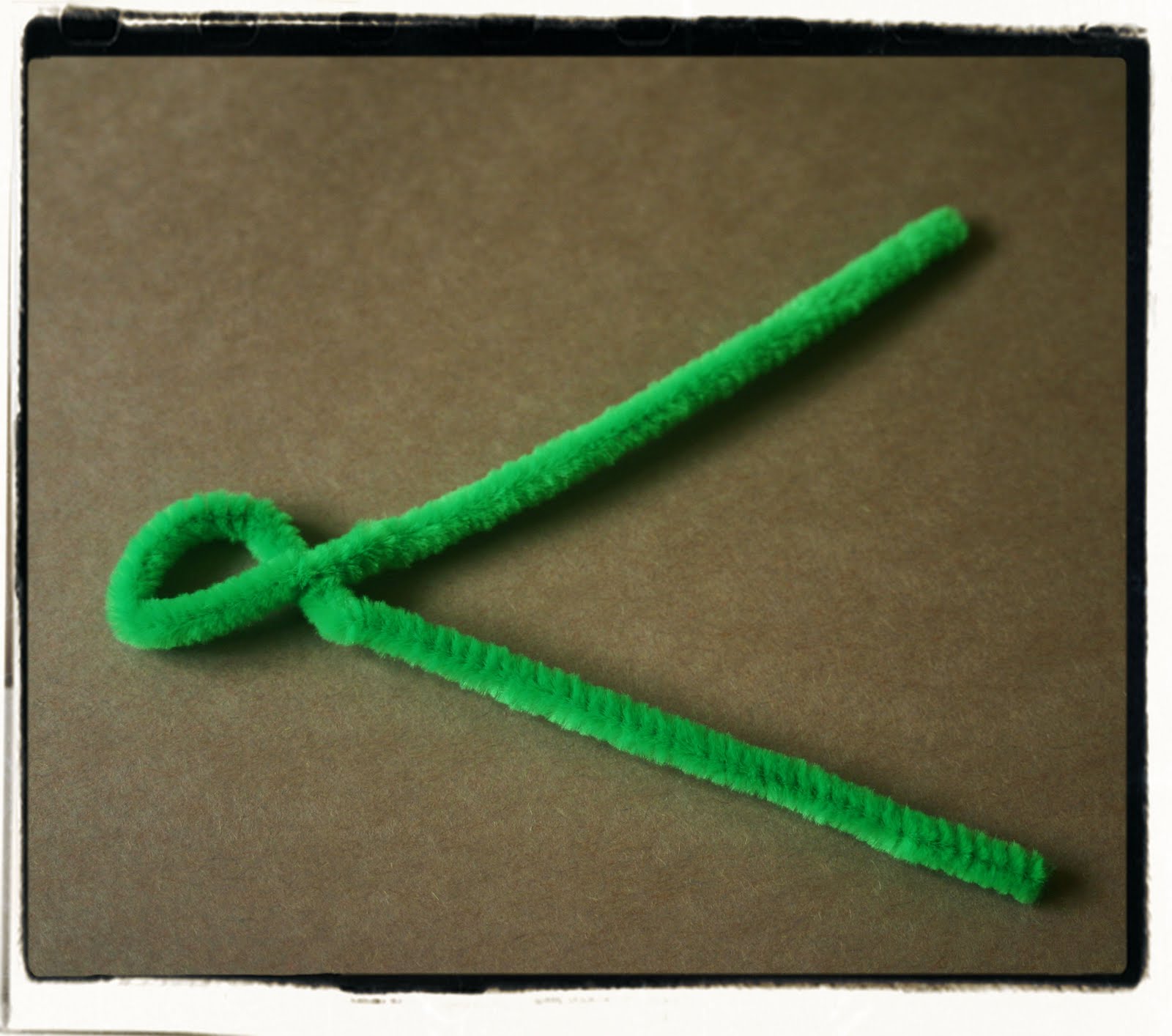 "Lines Across" Chameleon Pipe Cleaner Animals "A Color of His Own