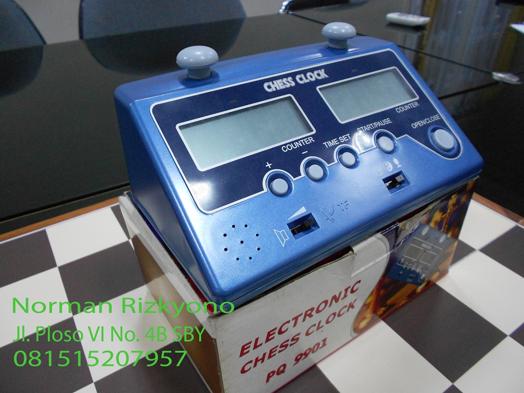 JAM CATUR DIGITAL ELECTRONIC CHESS CLOCK DT 08 PQ 9901 JUAL