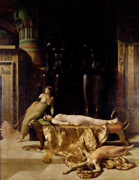collier death cleopatra