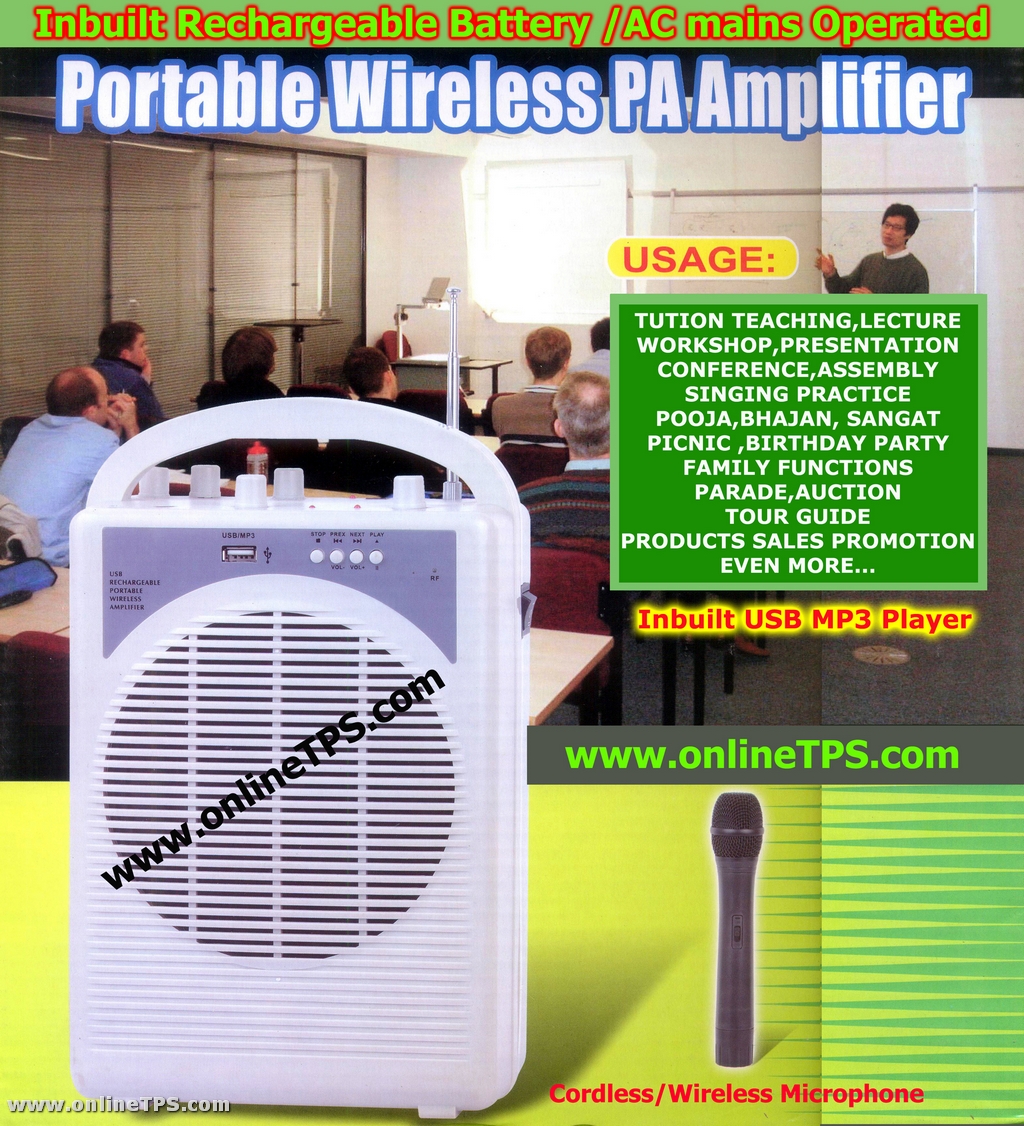 tested ok projects portable wireless pa lifier address system tested ok projects portable wireless pa lifier address system