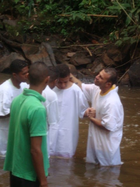 batismo nas aguas