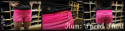 lululemon speed shorts in paris pink