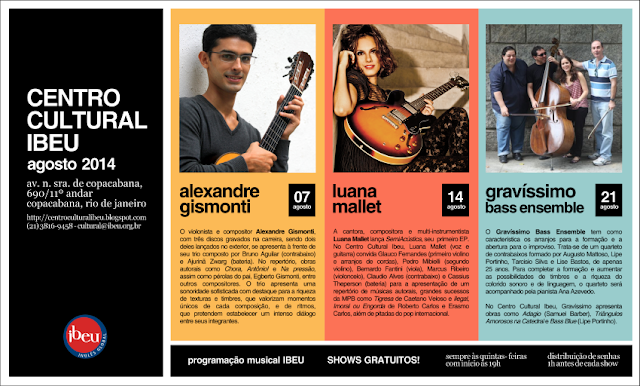 Cartaz ProgCulturalAgosto 850 Programação de Agosto