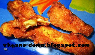 Хрустящая соломка из кабачков