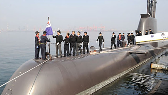 blog-militerindonesia, Kapal Selam Changbogo Class Korea Selatan