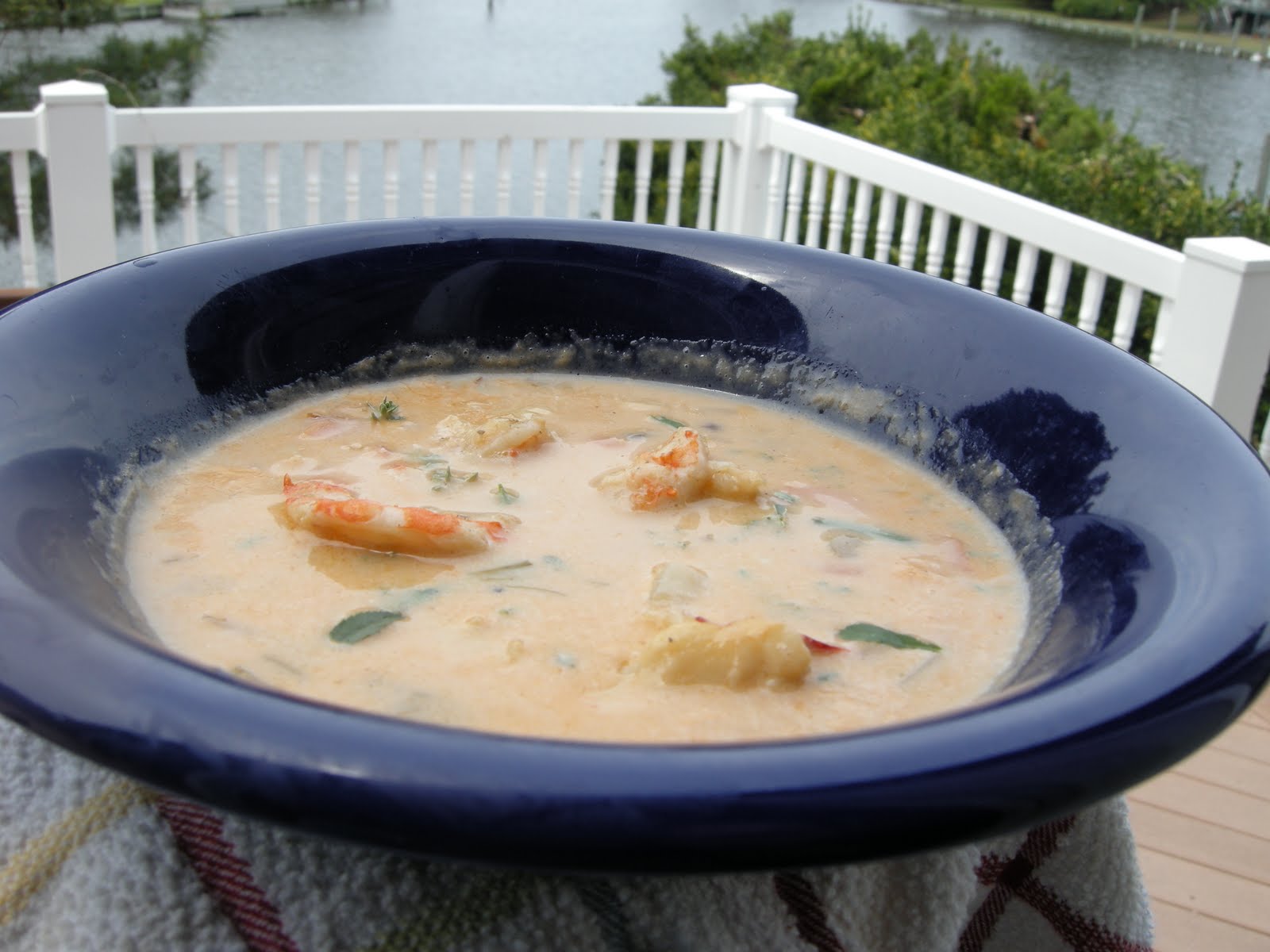 Kitchens Are Monkey Business Rosie Makes a Lobster Bisque.
