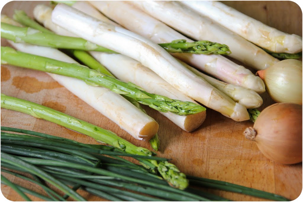 Spargel Risotto (vegetarisch)