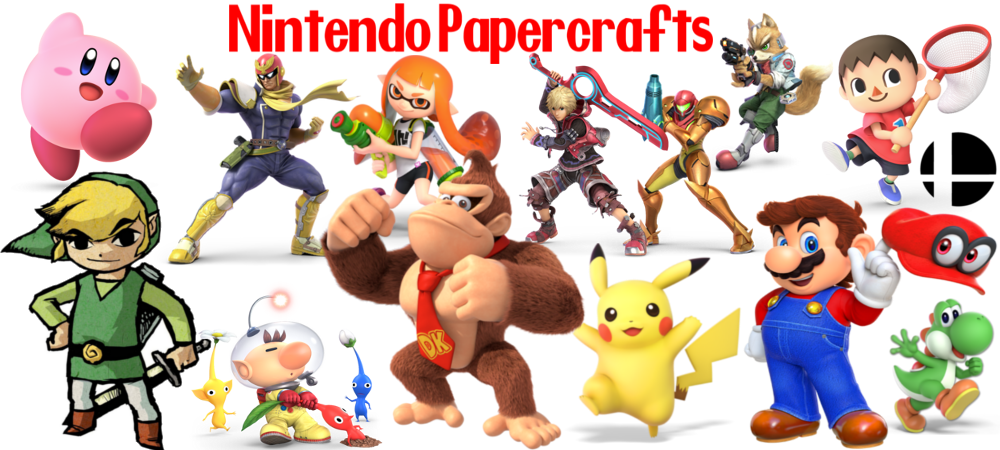 Nintendo Papercrafts