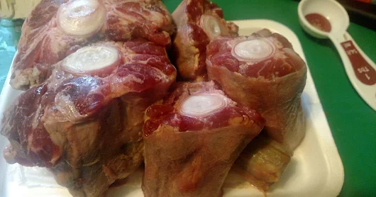 What Are You Going To Do With Oxtails? (Onion Oxtail Soup)
