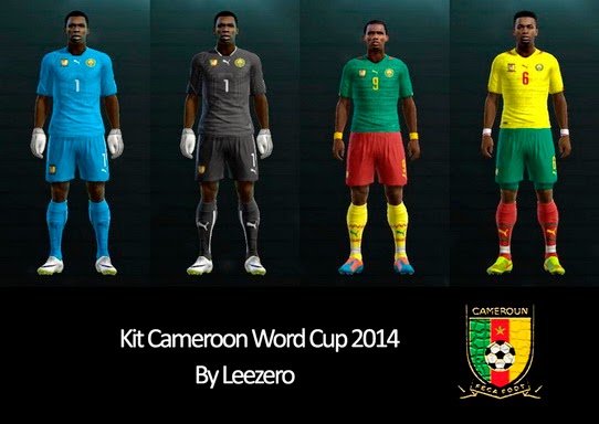 Pes 2013 Pc Uniformes Camaroes Copa Do Mundo 2014 Brazilians W Patchs