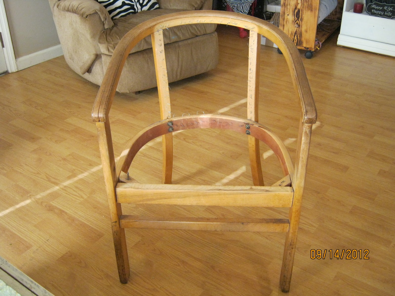 Life with Laken Goodwill Chair Makeover