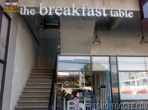 the breakfast table