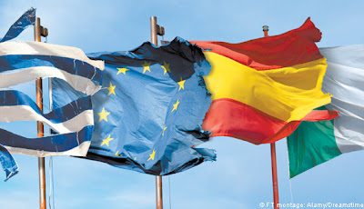 Eurozone%2Bflags%2Btorn