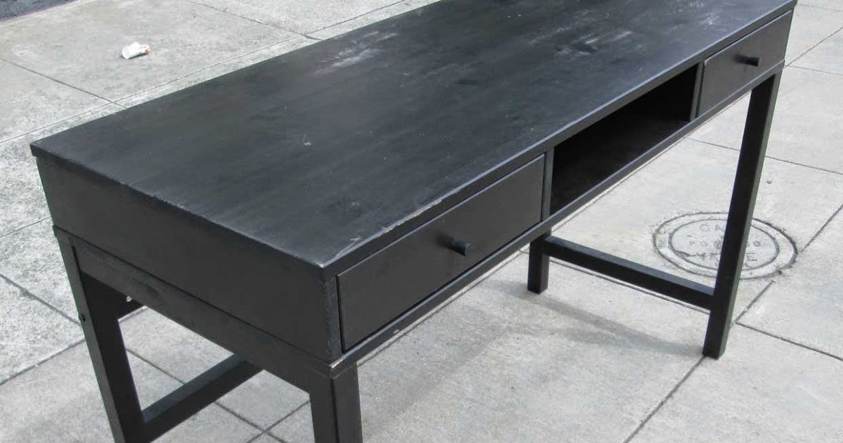 Uhuru Furniture Collectibles Sold Ikea Linnarp Desk 55
