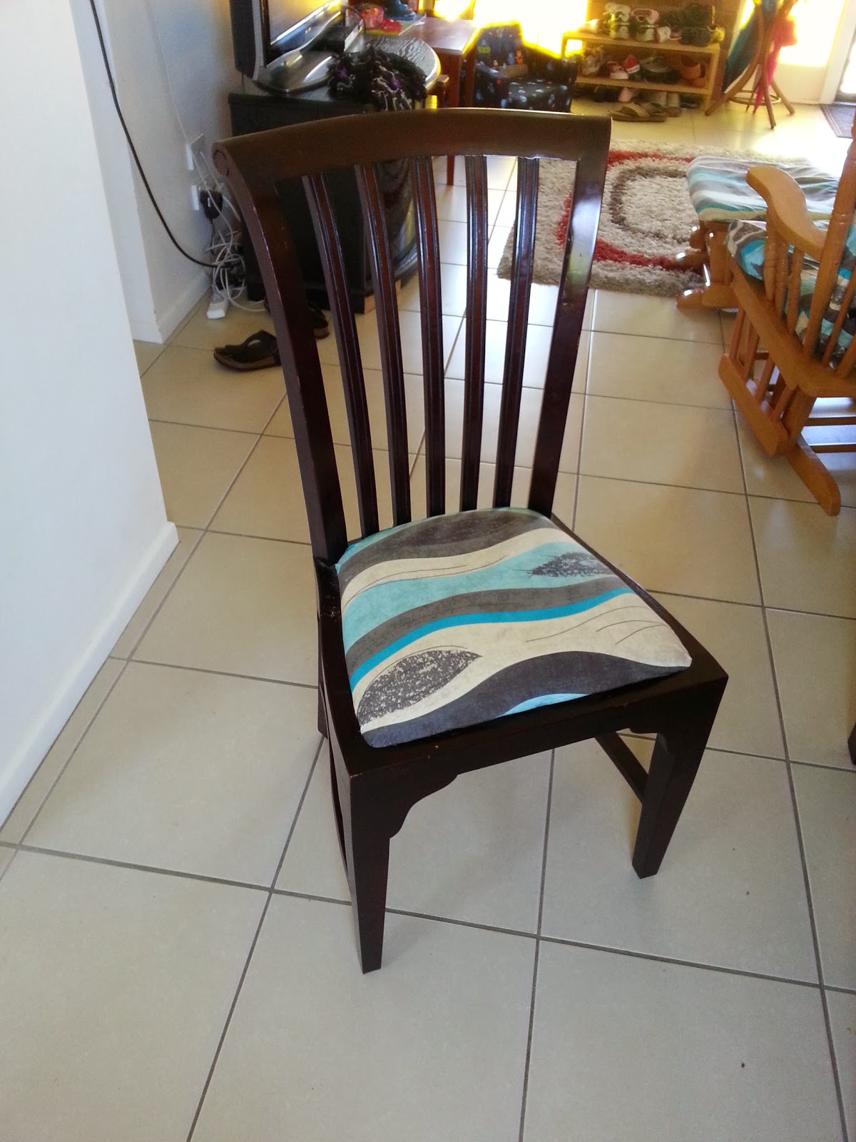 Nicorett Reupholstered Glider Chair