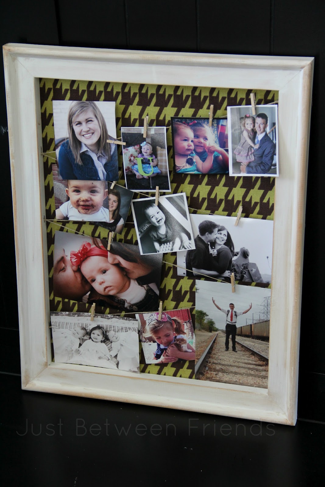 Just Between Friends Giving Framed Art as Gifts