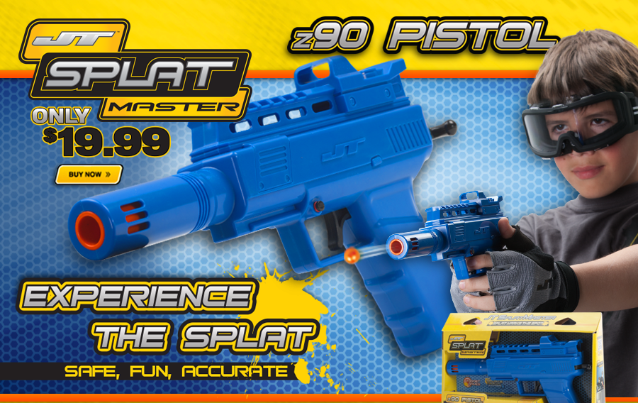 Buffdaddy Nerf JT Splatmaster z90 Pistol Review