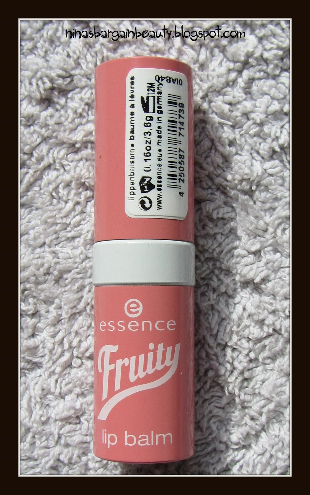 *Nina's Bargain Beauty* Essence Fruity Blush Sorbet & Lip Balm Review