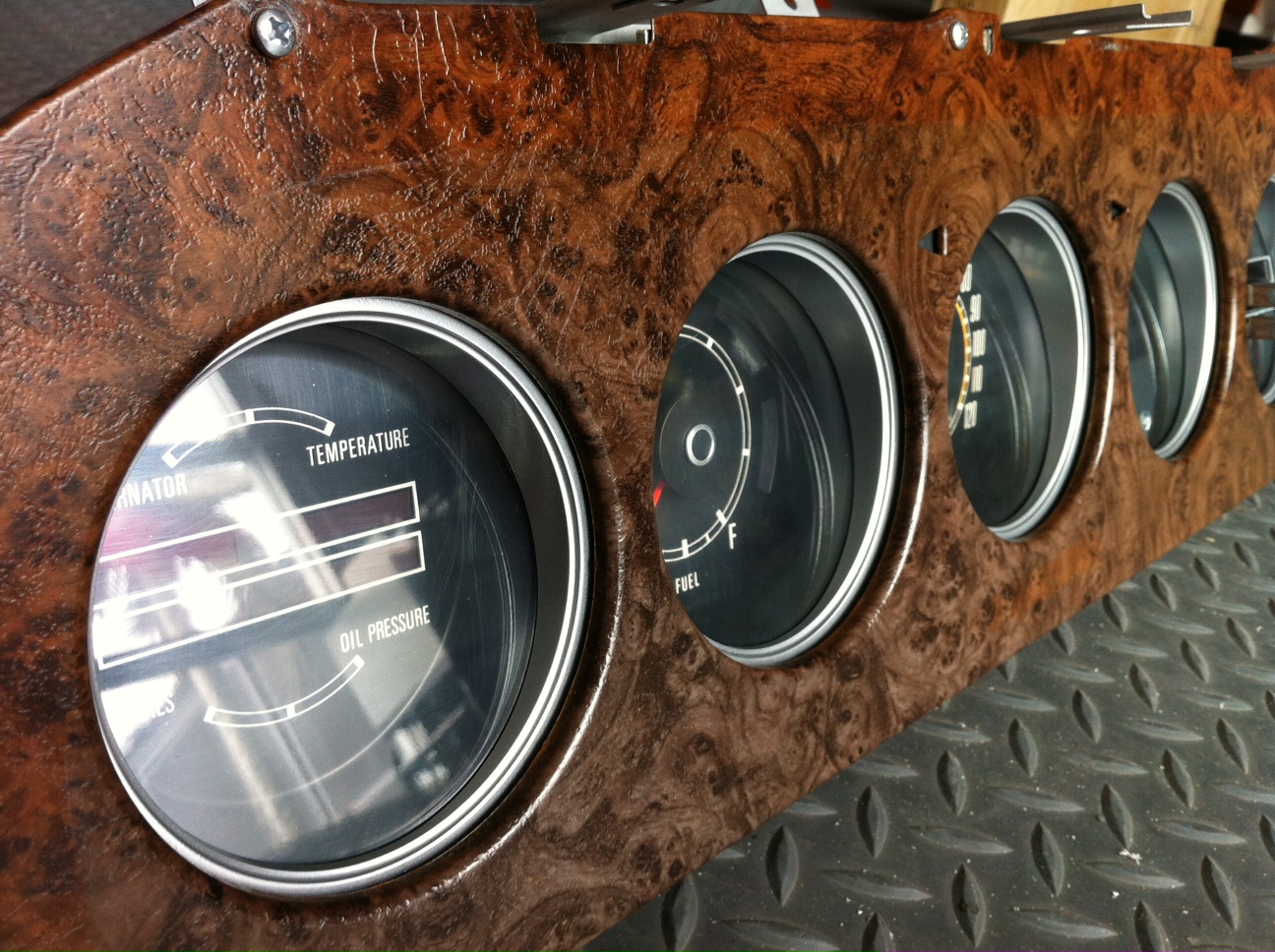 Just Dashes Production Center 1968 Mercury Cyclone Instrument Cluster