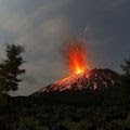 Erupción del Volcán Krakatoa