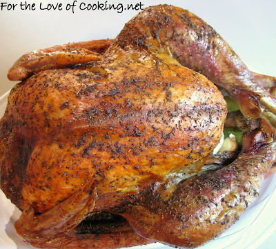 Roasted Turkey with Thyme and Sage