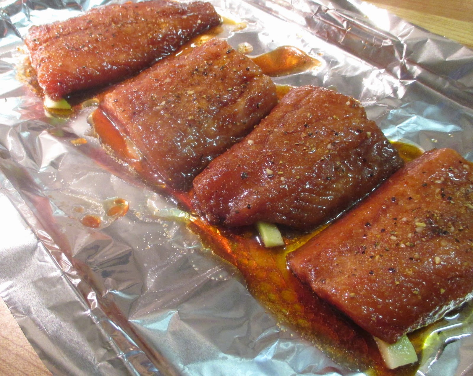 Just my Stuff Brown Sugar Soya Salmon Fillets